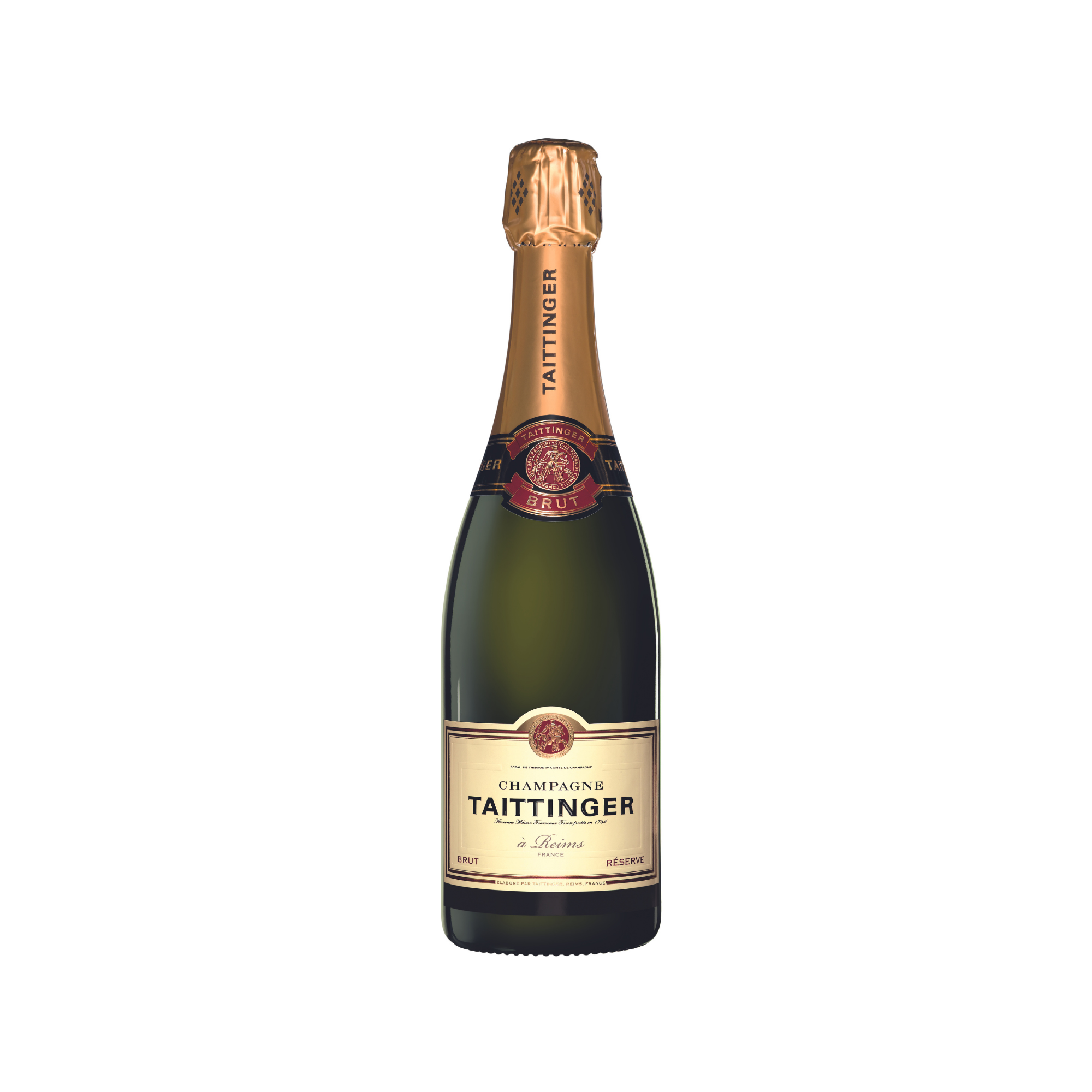 Taittinger, Brut Réserve, brut, white, (gift box), 0.75L