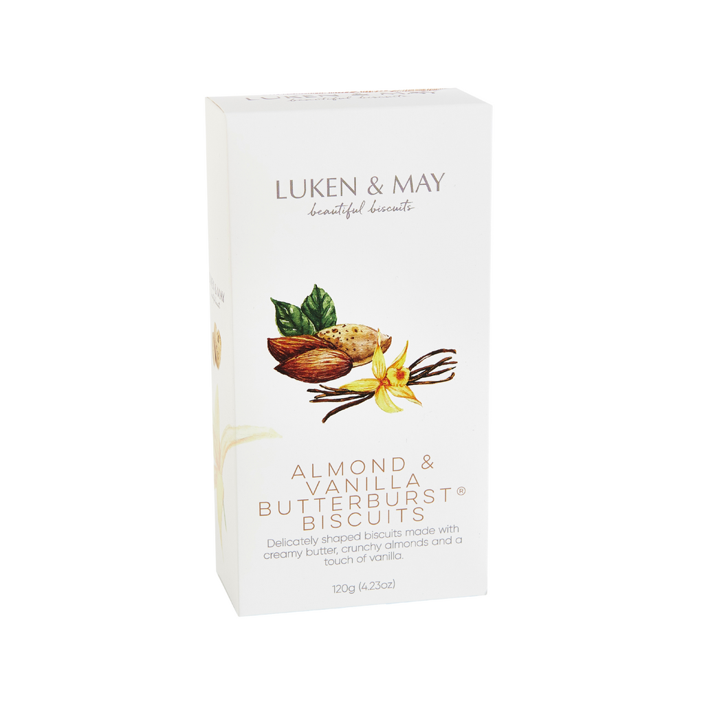 Luken & May Almond Vanilla Butterbursts Gift Box 120g
