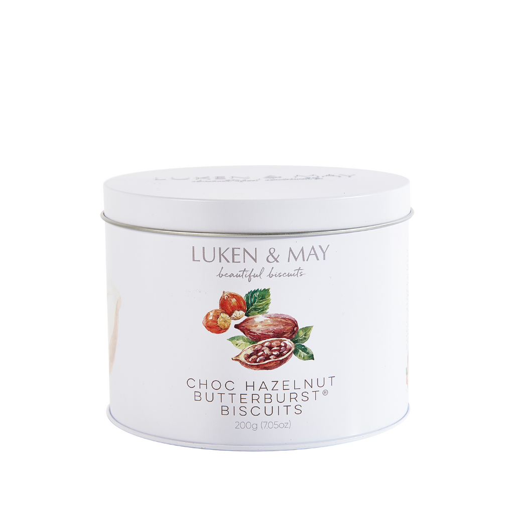 Luken & May Choc Hazelnut Butterbursts Gift Tin 200g