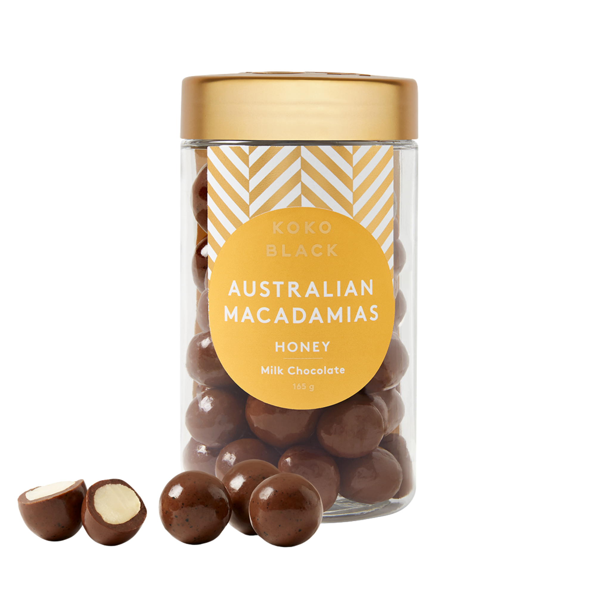 Koko Black Honey Macadamias 165g